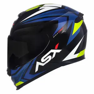 Capacete ASX Eagle Street Preto Brilho Fechado Inmetro