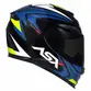 Capacete ASX Eagle Street Preto Brilho Fechado Inmetro