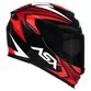 Capacete ASX Eagle Street Preto Brilho Fechado Inmetro
