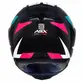 Capacete ASX Eagle Street Preto Brilho Fechado Inmetro