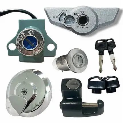 Kit Chave Ignição Cg 150 Titan 2004 2005 2006 2007 2008 4pçs - Marca CATIMOTO