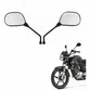 Espelho Retrovisor AWA Modelo Original YBR 125 Par