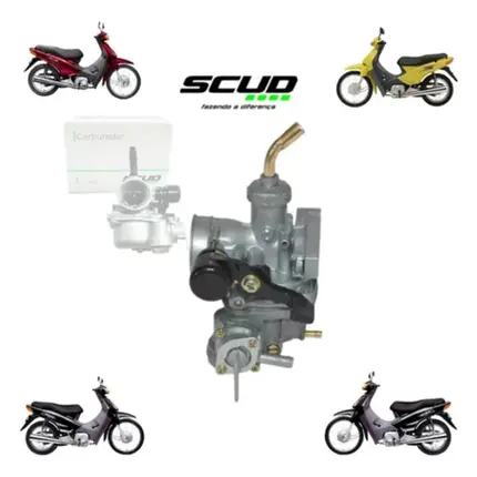 Carburador Biz 100 1998 2005 Original Scud Completo