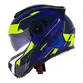 Capacete Multi-Modular NoRisk FF345 Route SpeedMax (Com Óculos Fumê Interno)