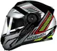 Capacete NoRisk FF345 Route Charge (Com Óculos Fumê Interno)