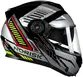 Capacete NoRisk FF345 Route Charge (Com Óculos Fumê Interno)