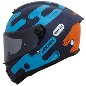 CAPACETE AXXIS HUMMER B LIQUER C7 FECHADO