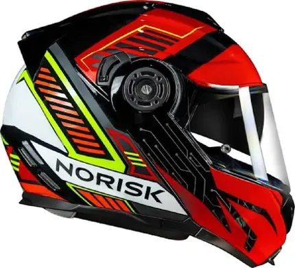 Capacete NoRisk FF345 Route Charge (Com Óculos Fumê Interno